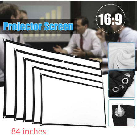 Polyester Portable Folding Da-mat Screen Projection Film Cloth c52ab634 51a3 4c89 b3a9 40d9335a5c8f