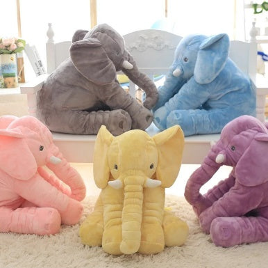 Elephant Doll Pillow Baby Comfort Sleep With c5312aea 7a14 4d21 ad60 2c64b10a35b6