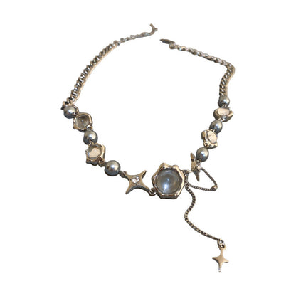 Fashion Thorn Iron Flame Clavicle Chain c53f69ee 5248 4cf0 8c91 5d3f9b307557