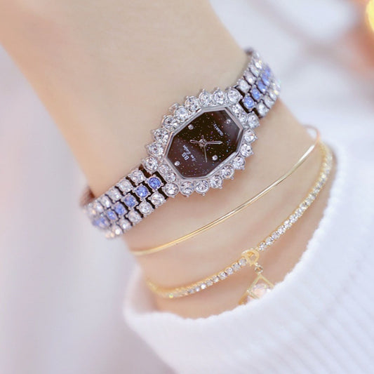 Luxury Full Diamond Steel Band Quartz Watch c5661c73 08ce 4b1c 9883 942ff7918803 fine