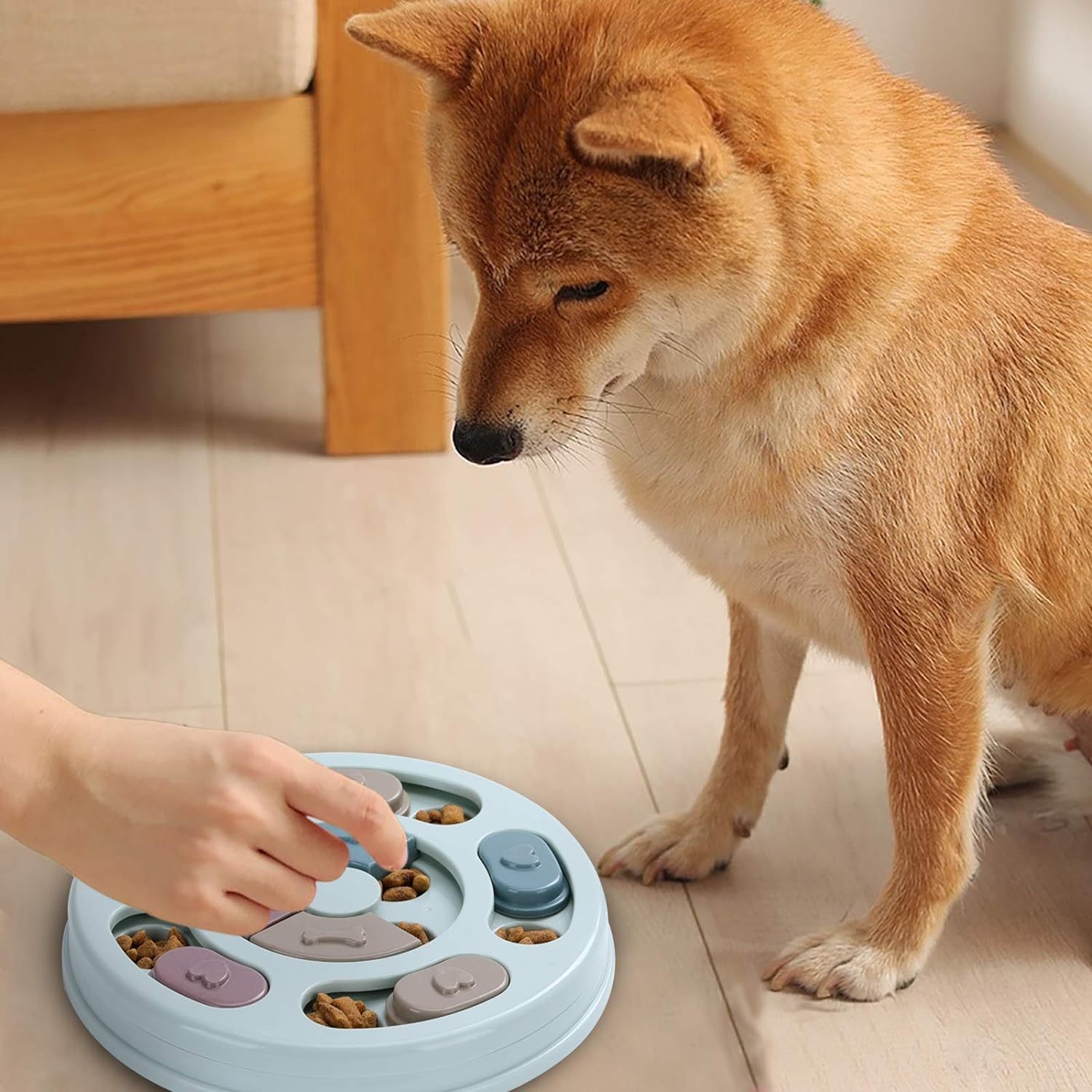 Dog Puzzle Toys Dogs Food Puzzle Feeder Toys For IQ Training Mental Enrichment Dog Treat Puzzle c5711484 bd97 41c3 a3dc 5aff8