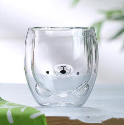 3D Double Layer Lovely Panda Cup Skull Wine Cup - HD Wireless Product #13