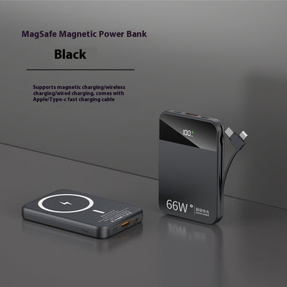 Magsafe Magnetic Wireless With Cable 66W Super Fast Charge Power Bank - 图片 6