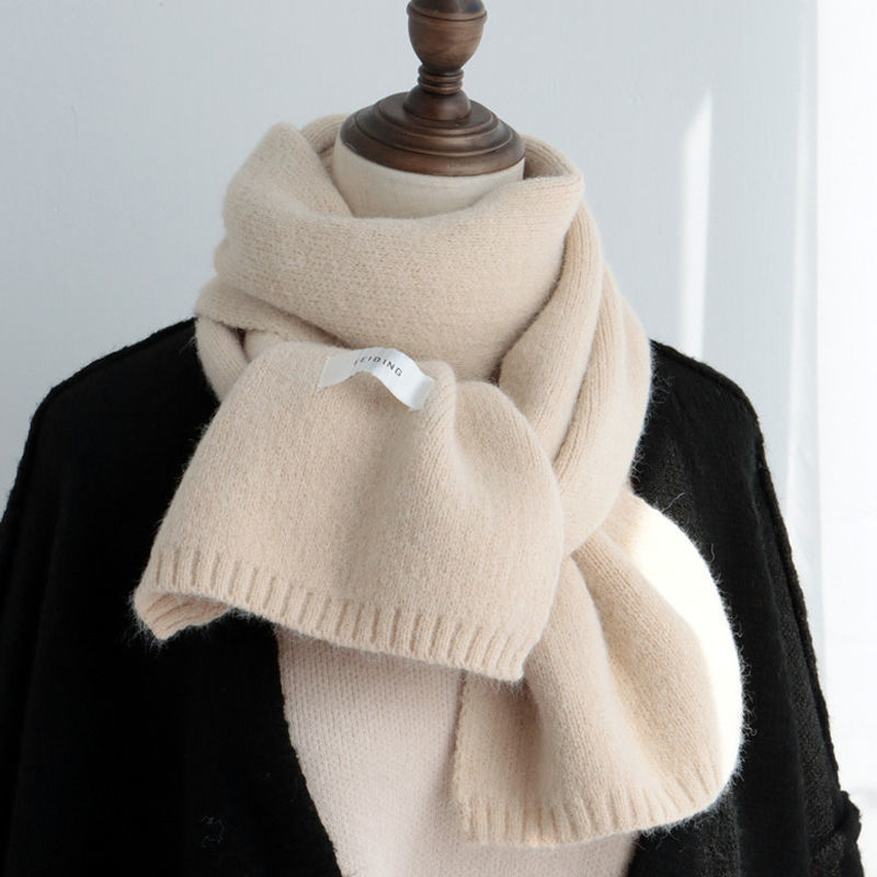 Solid Color Scarf Women's Autumn And Winter Warm c574c919 4000 4289 89d9 7ccba4ed46d2