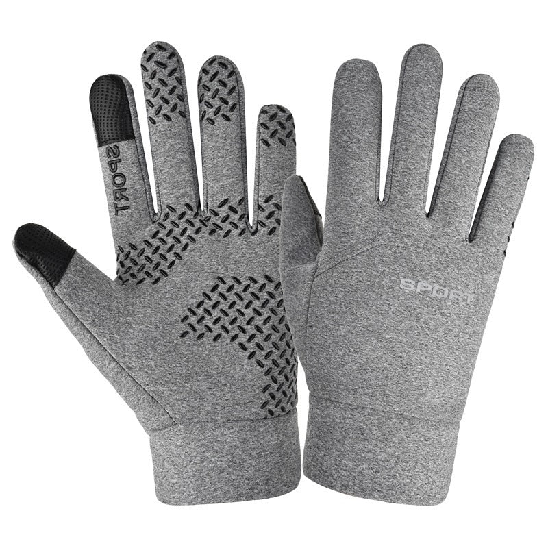 Windproof Waterproof Velvet Warm Waterproof Cycling Non-slip Full Finger Gloves c574ca2a ebcc 484d 82d5 11ca79fc0ddf c75fd80e
