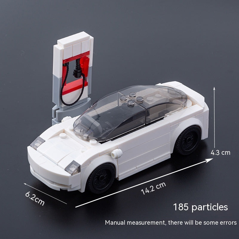 Chinese Puzzle Building Blocks Tesla Technology CAR Children's Educational Toys c57f43b5 678e 4f2a 8c27 f1c20f87d80a