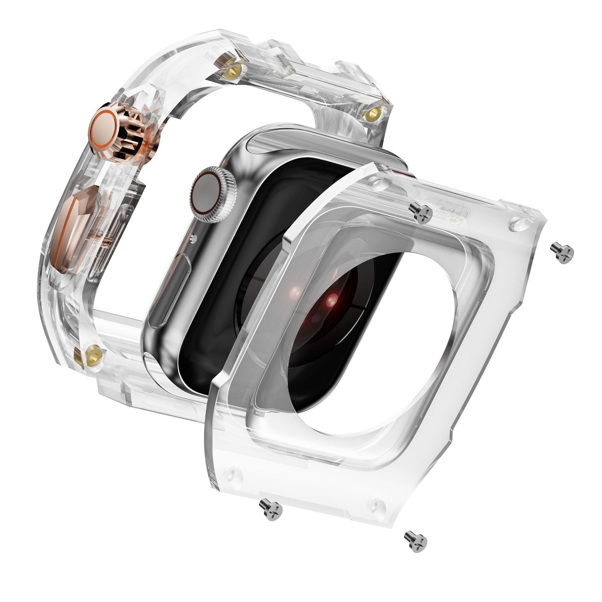 Richard Style Transparent Watch Case Strap c5888726 974b 4894 ae29 525c48a0b5c8