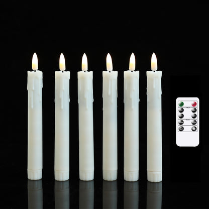 255cm10 Inch Bullet 10 Key Remote Control Wave Mouth Electronic Candle Plastic Birthday Christmas Eve - HD Wireless Product #9