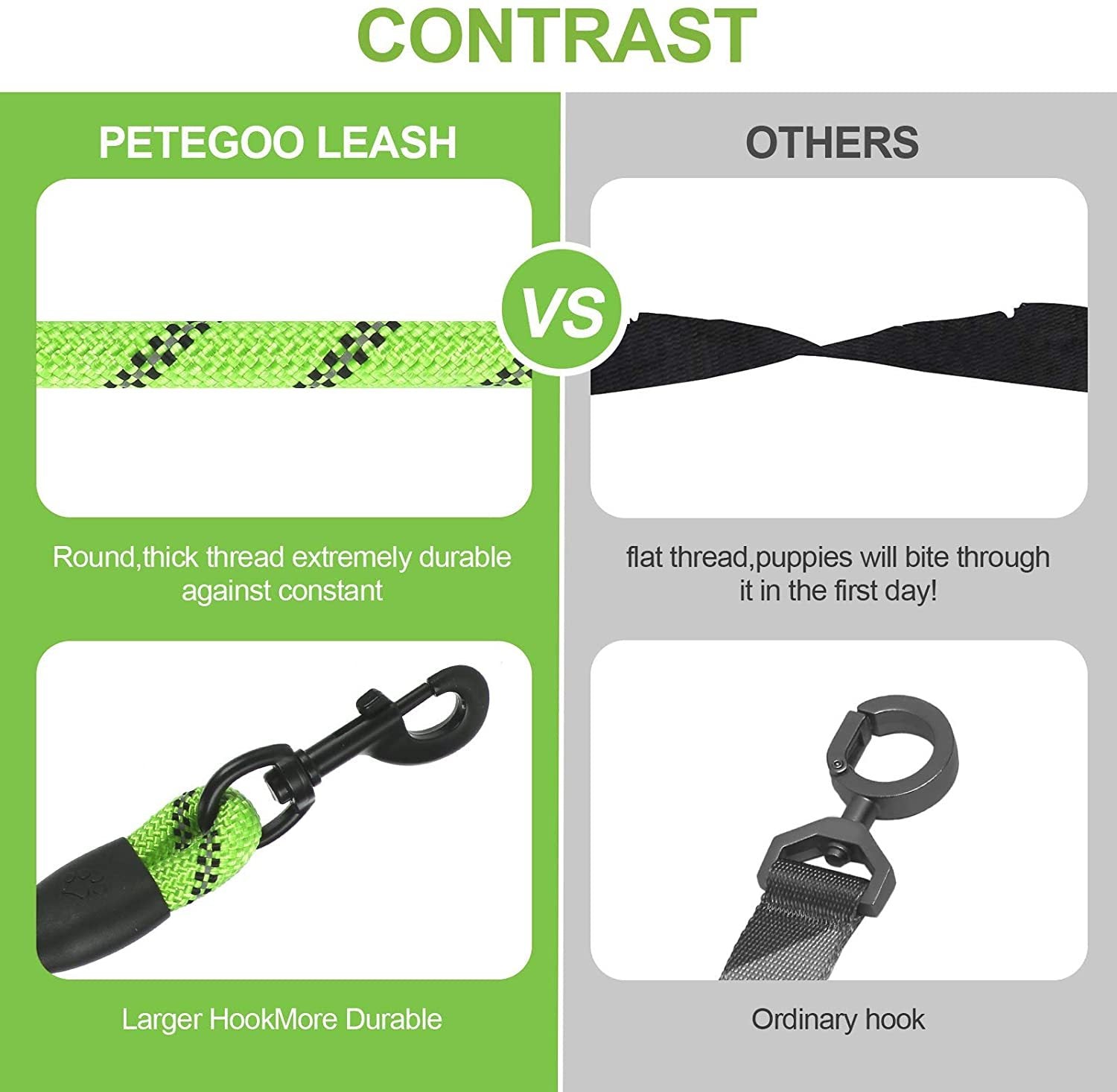 Small Medium Sized Pet Dog Luminous Leash Chain Puppies c5a23f82 1c97 45c1 9080 68cd5462e4cc