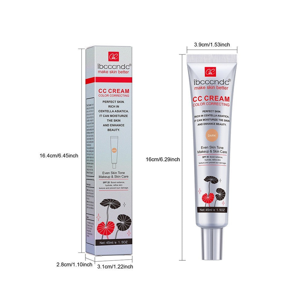 Moisturizing Correcting CC Cream Waterproof Anti-sweat Makeup Before Concealer Lasting Women Makeup Protect Skin Erborian Mak