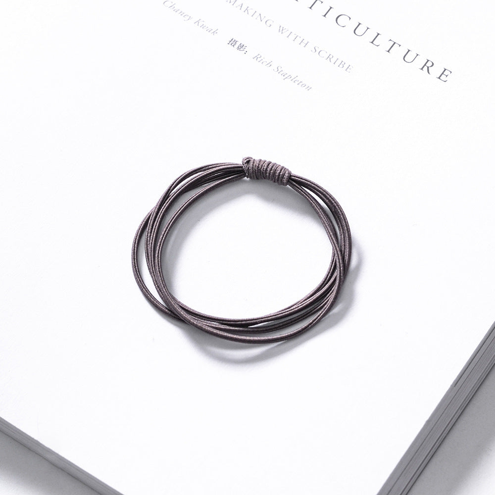 Internet Celebrity High Elastic Rubber Band Hair Band c5b112ed d324 41f3 b31a f9f3df7a0df7