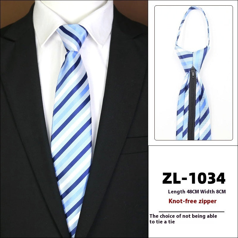 Men's Formal Wear Business Zipper Tie-free c5e2c152 05c8 41f3 bf77 1e8195706388 trans