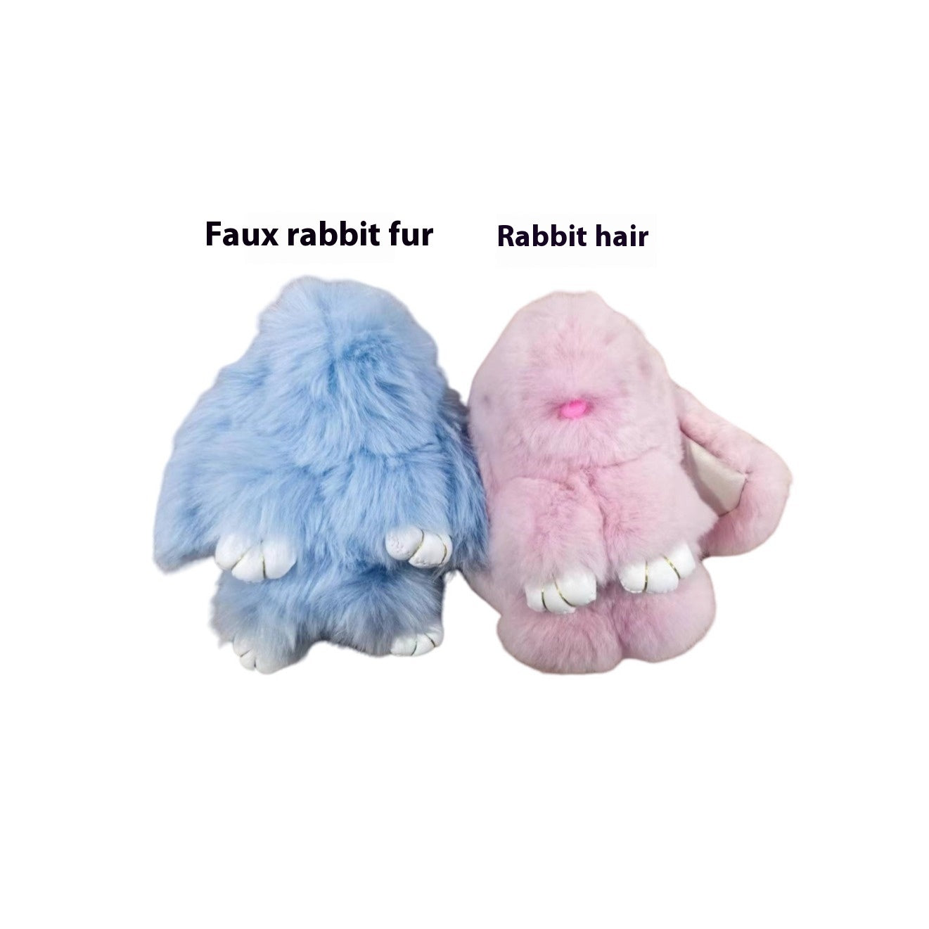 Cute Plush Doll Bunny Car Key Ring Pendant c5e80881 9a9e 4a30 85a5 3fa03189cdd4 trans