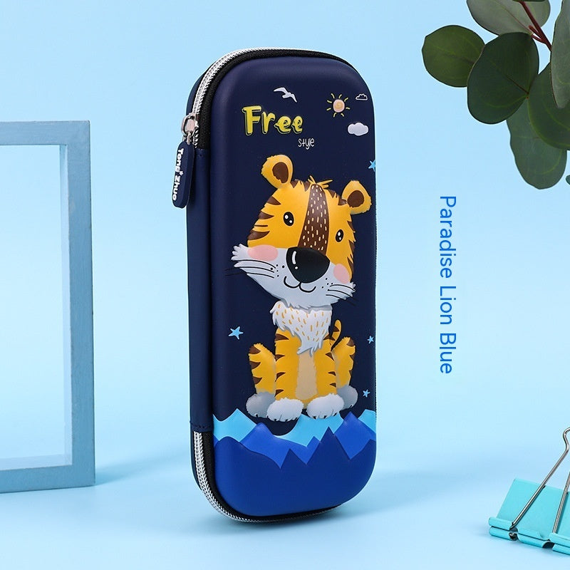 Three-dimensional Pencil Case Primary School Kindergarten Cartoon Large Capacity Pencil Case Pencil Box - 图片 15