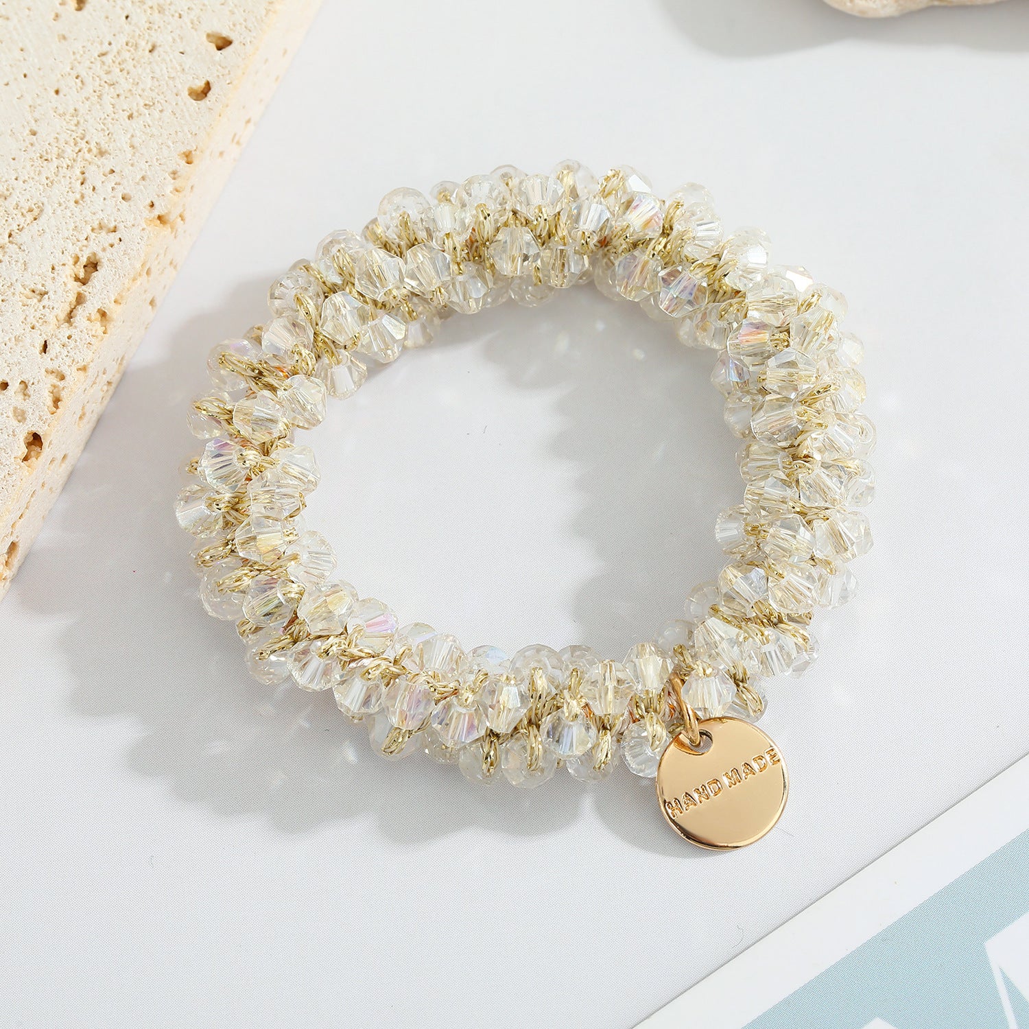 Multicolor Crystal Pearl Hair Ring Simple Girl Tieshair Bands Ins c6245b31 b2ea 4e9c ab09 a20337e1f5f0