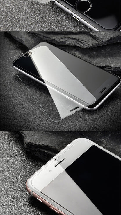 Tempered Film Fine Hole Half-screen Non-full Screen Scratch-resistant White Film - 图片 9