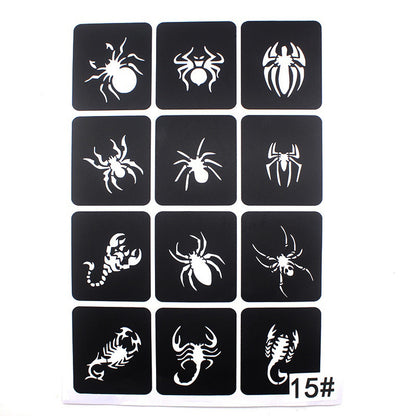Hollow Tattoo Mold Women's Spray Paint c656143e 01b7 4640 bf98 5f716594deec