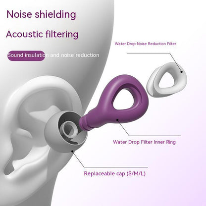 Silicone Noise-reduction Ear Plugs Swimming Waterproof And Silent Sleeping c6696911 cf37 4ef9 ae60 5ad79d2354ef trans