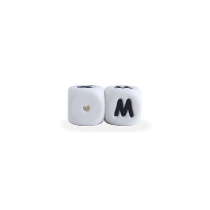 12mm Baby Products 26 Silicone English Alphabet Beads Teeth Accessories - HD Wireless Product #18