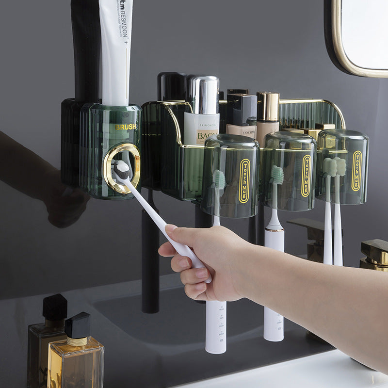 Bathroom Punch-free Automatic Toothpaste Dispenser c68394bb 0032 4fe5 bdba 59583ce04e3a