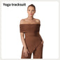 Women's Solid Color Off Shoulder Jumpsuits c68602ad 58a1 4bee bafd 6205dc1ce7a9