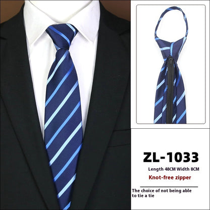 Men's Formal Wear Business Zipper Tie-free c6899b14 cf99 4a88 9220 bc1dfbe2dea8 trans