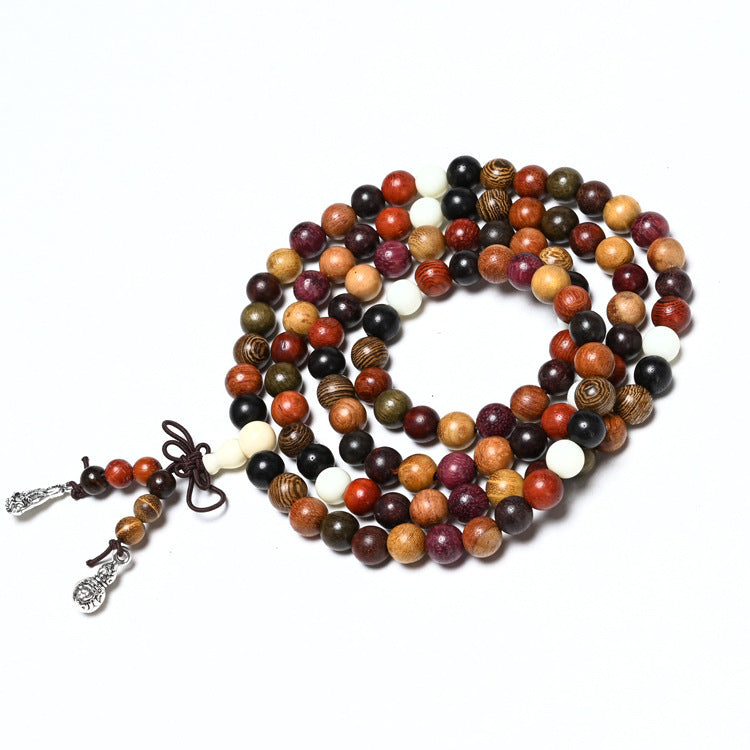 National Style Wooden Beaded Bracelet Bracelets 108 PCs c71b86cd 4bb2 4be1 8afe 153c461971df