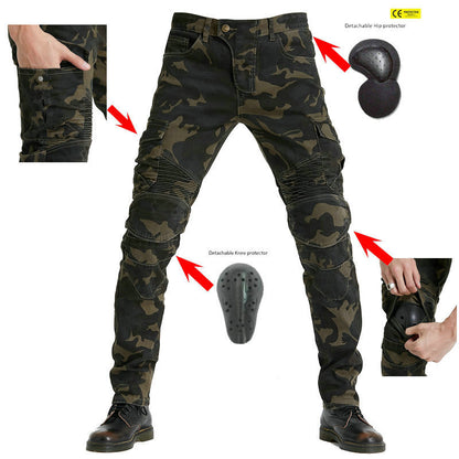 Army Green Tooling Multi-Pocket Motorcycle Stretch Anti-Fall Riding Pants c74fdd5b 712c 4c5c 9a69 246fb2a1f9f4