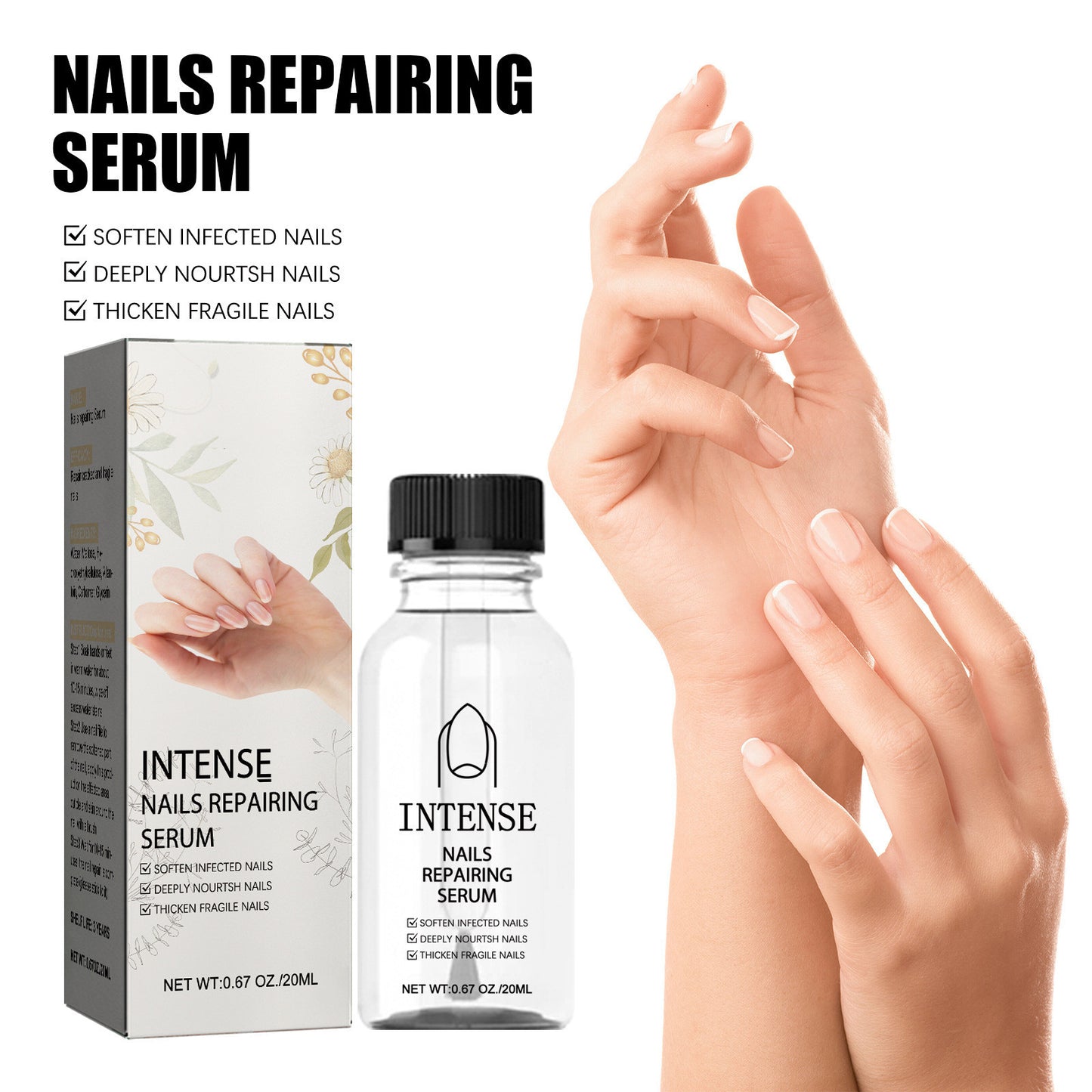 Hand And Foot Gray Nail Soft Yellow Thickening Bright Cleaning Repair c75f7b3b 1d83 4724 aa49 9f523123ecf1