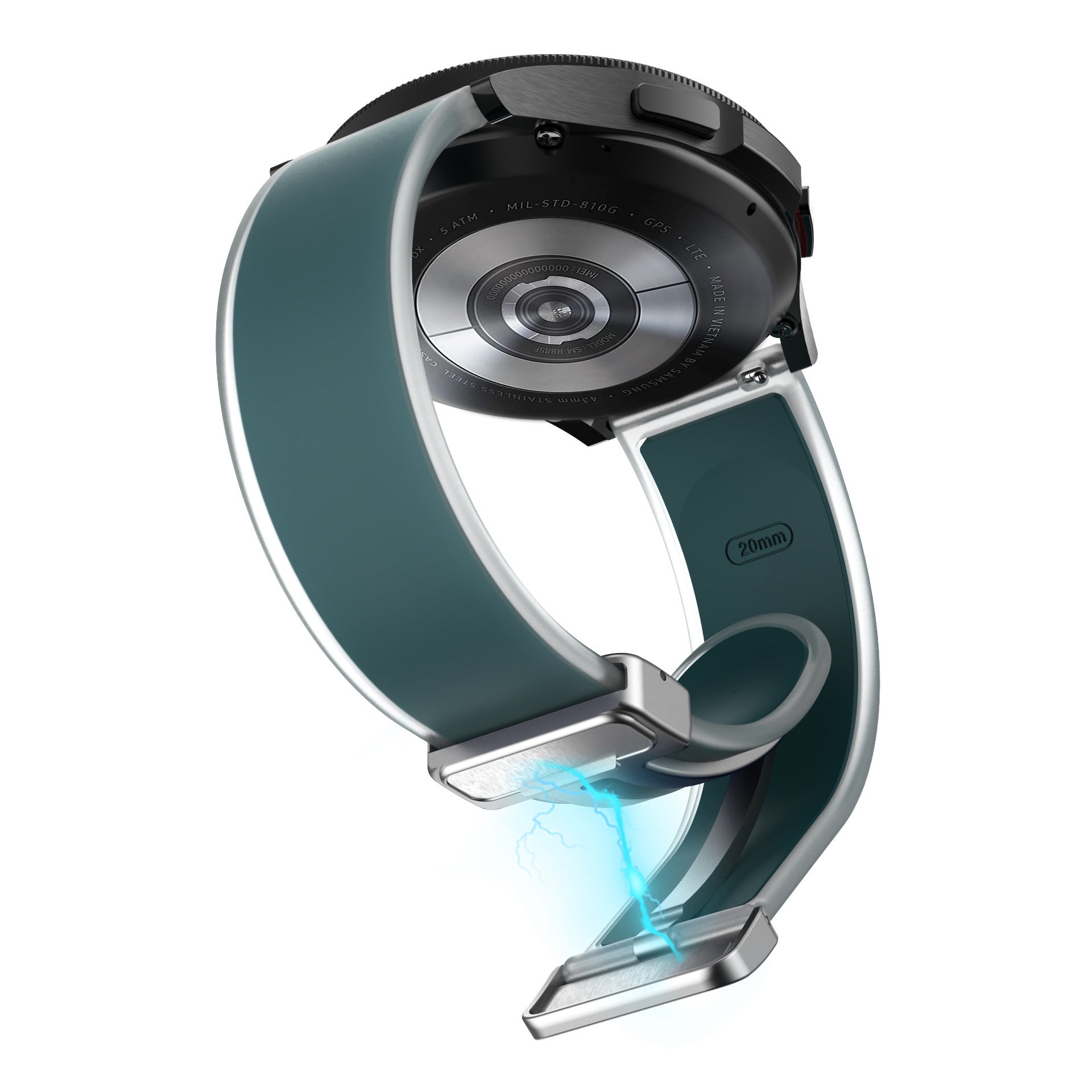 Universal Folding Magnetic Buckle Transparent Silicone Strap c764695f 3c2d 4fc0 81ee 1ffd091ae5cc