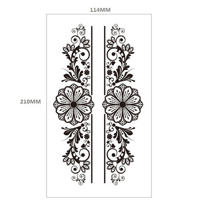 Animal Pattern Tiger Lion Half Arm Water Transfer Imitation Tattoo c769bee0 5767 4c77 8fad 955edb34a894