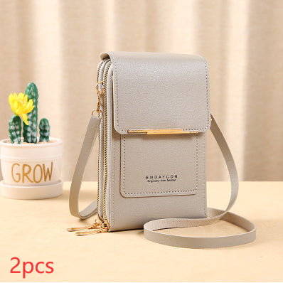 Factory Direct Sales Touch Screen Phone Bag Women's Messenger c7704fe8 a82f 4b94 887f c08ff697a65c