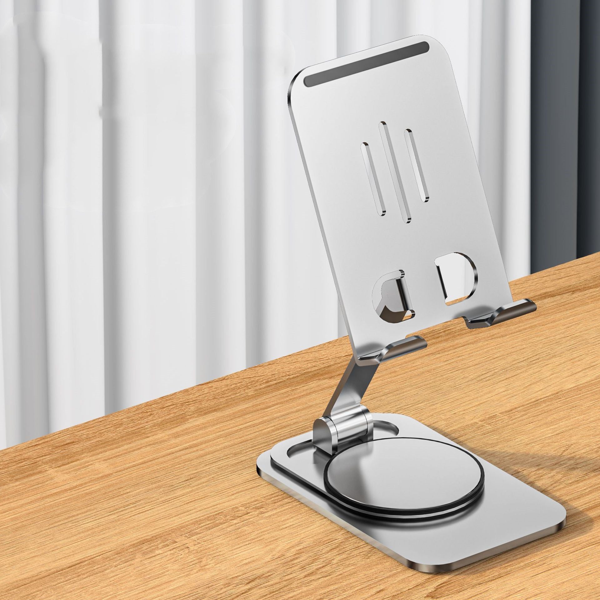 Metal Aluminum Alloy Rotating Mobile Phone Bracket Foldable Desktop - 图片 8