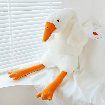 Cute Big White Geese Pillow Plush Toy c78d27e9 d9c6 4f5b bdfc 95f8afc2e00c