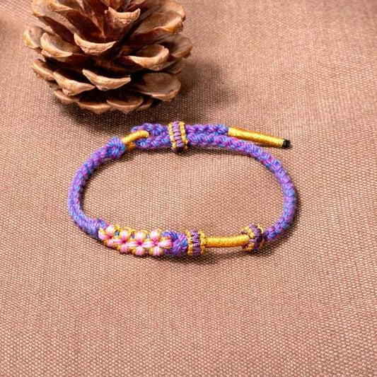 DIY Zodiac Year Red Rope Peach Knot Bracelet c7ac338b 9b60 4101 94a7 10146c8c64c4