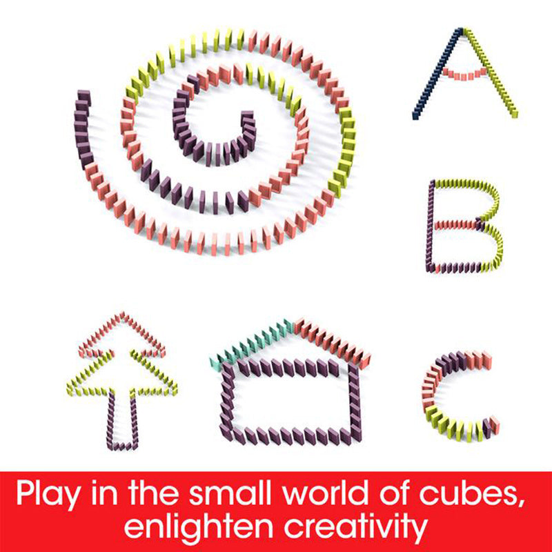 Domino Train Toys Baby Toys Car Puzzle Automatic Release Licensing Electric Building Blocks Train Toy c7af6893 ef61 4209 aab3