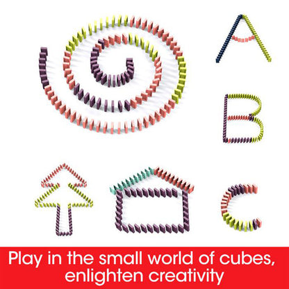 Domino Train Toys Baby Toys Car Puzzle Automatic Release Licensing Electric Building Blocks Train Toy c7af6893 ef61 4209 aab3