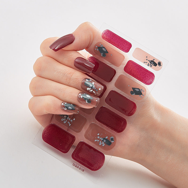 3d Laser Bronzing Craft Nail Applique Nail Sticker - HD Wireless Product #17