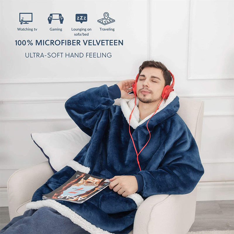 Winter TV Hoodie Blanket Winter Warm Home Clothes Women Men Oversized Pullover With Pockets c7da1b03 c4b5 4924 9601 c7ee83453