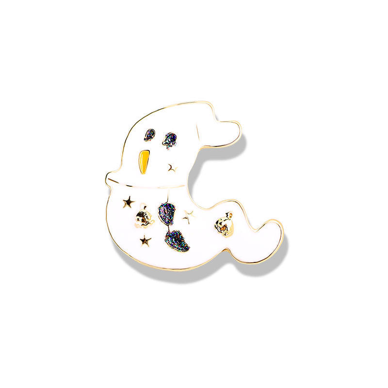 Halloween Brat Broom Pumpkin Head Cartoon Brooch c7da6b6e 80dc 4984 bcb2 64dc10b356b2