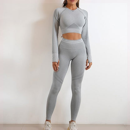 Seamless Sports Set For Women Workout Outfit Booty Yoga Pant c7f7f724 3d1a 4708 9f29 5891c6c380f1