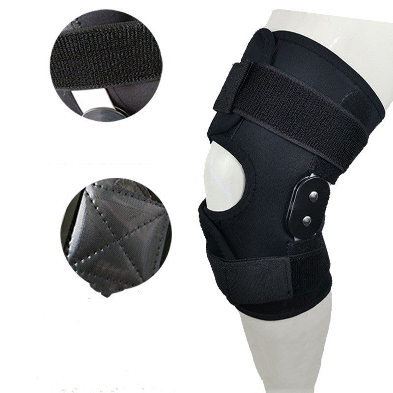 Aluminum Alloy Bracket Support Sports Kneecaps Magic Strap Pressure Support Kneepad Joint Hinge Kneepad c7f9db06 b449 4adf 8d