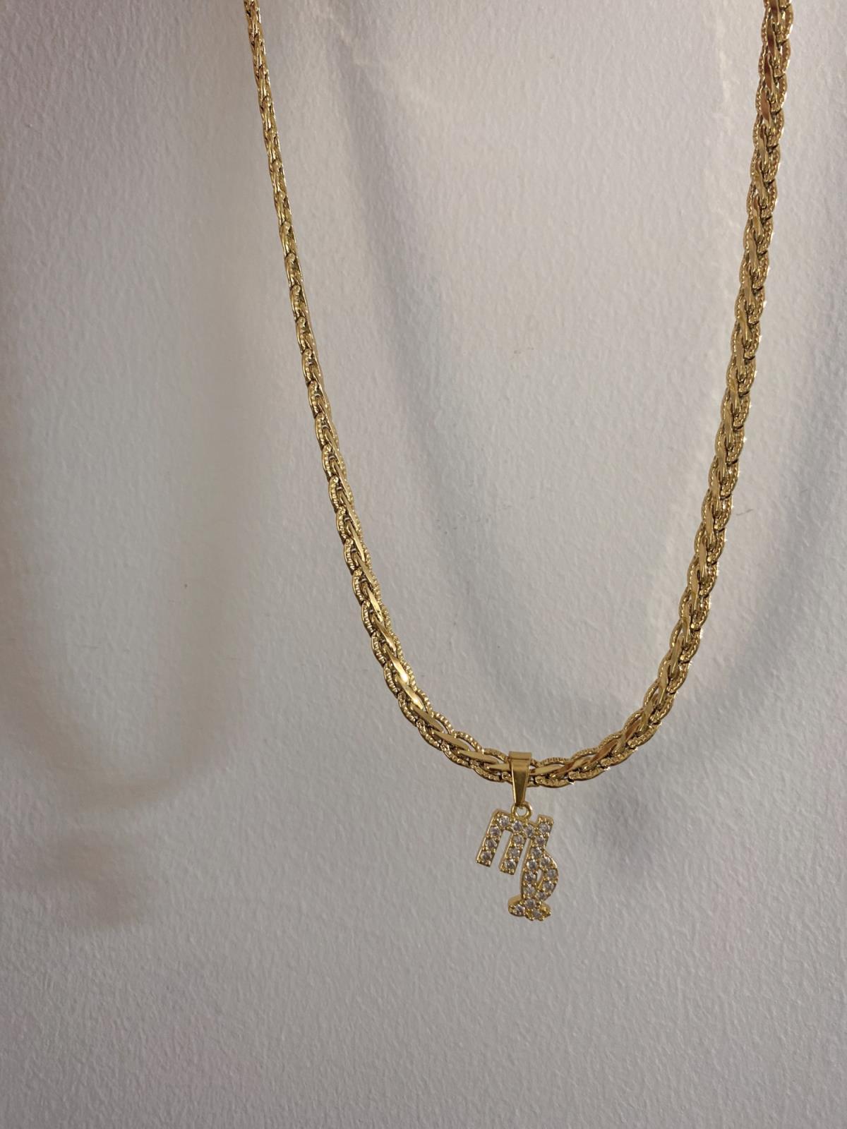 Vintage 18k Gold Plated Diamond Constellation Clavicle Necklace c803d888 1378 45ff bd77 5b47da4fbc5b