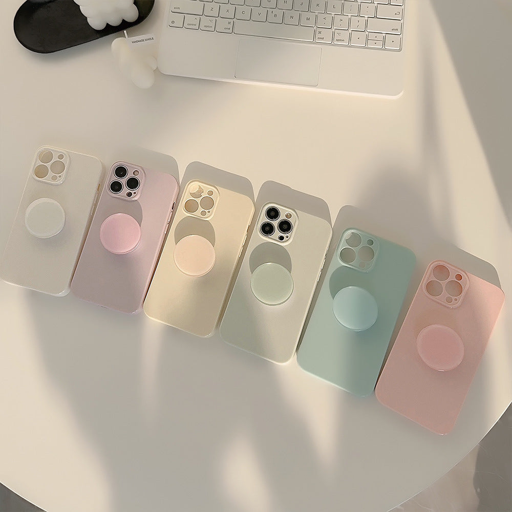 Solid Color Bracket Phone Case Simple c8079da3 5817 4832 a0cf 47cbfae2dadd