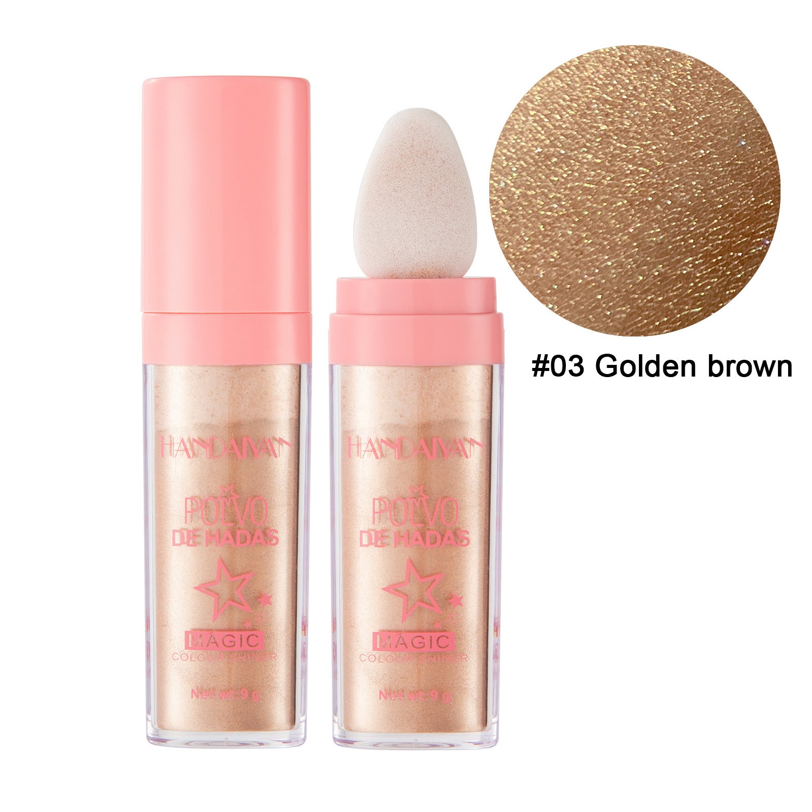 Fairy Highlight Pat Full Body Highlight Brightening Natural Three-dimensional Repair Blush Cross-border Makeup Supply c818565