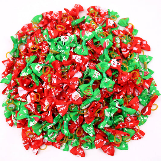 Christmas Pet Head Flower Dog Cat Cat Bow Santa Claus c8381c0e 629f 4374 ae76 eacb41d21c90