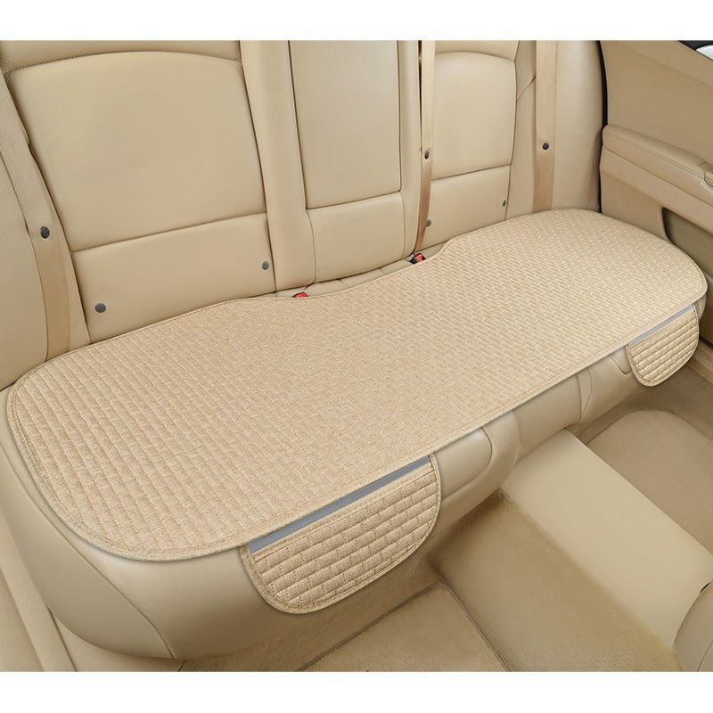 Linen Car Cushion Four Seasons Universal Single Piece Three Piece Set c8465080 bcb5 4fec b61e b1bd81e47653