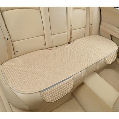 Linen Car Cushion Four Seasons Universal Single Piece Three Piece Set c8465080 bcb5 4fec b61e b1bd81e47653