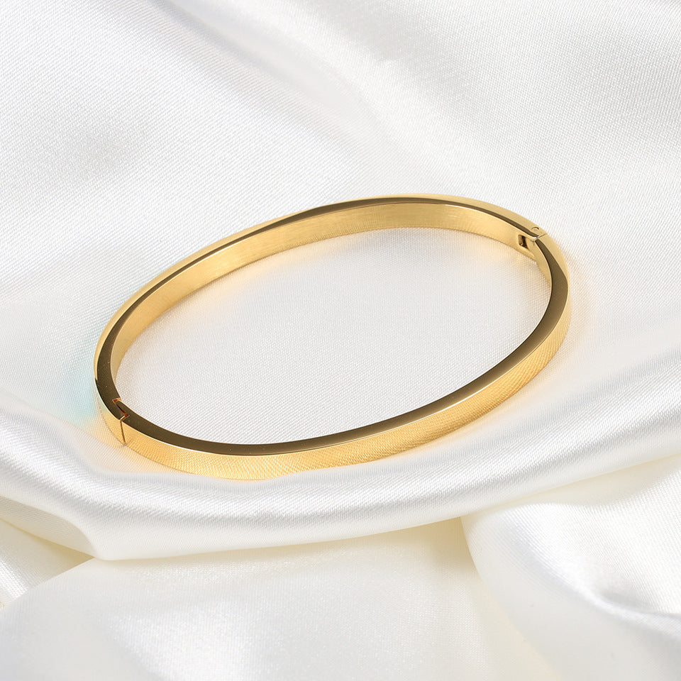 Stainless Steel Color Epoxy Women's Bracelet Gold Buckle c855b998 7ee9 46b1 bf8b 569bff9bef50