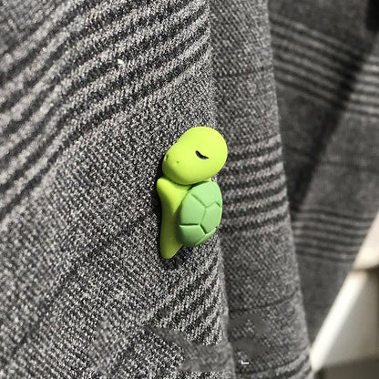 Cute Cartoon Japanese Korean Small Turtle Brooch c8560e13 1099 4d3e a7c1 c50de96956e3